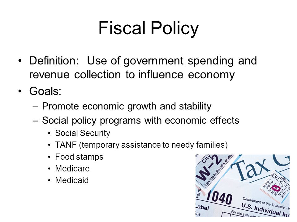Fiscal policy of the United States